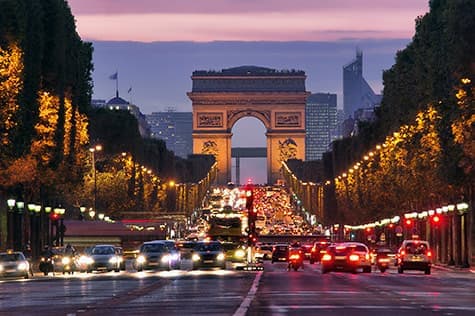 An evening in Paris