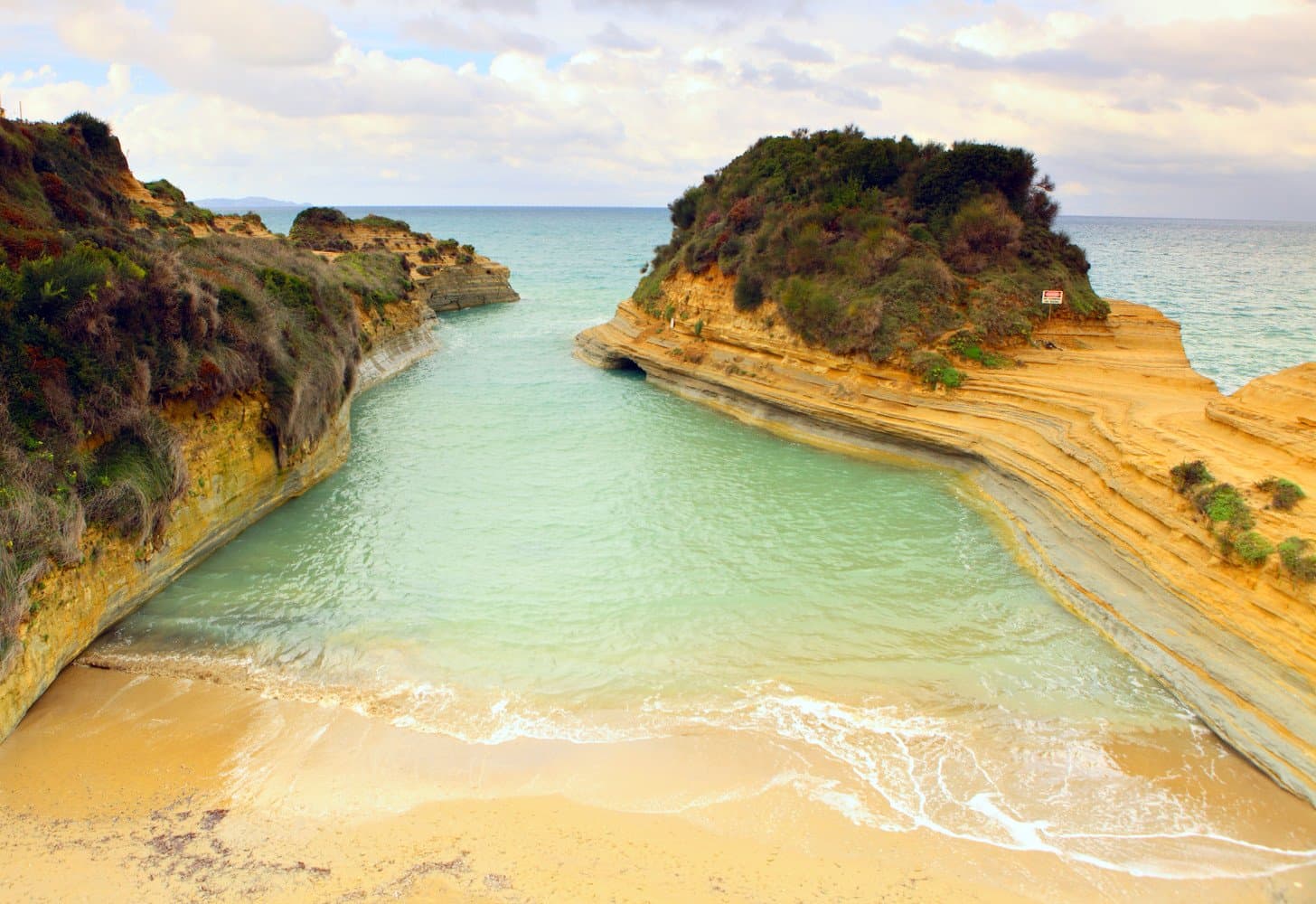 Sidari's Sandy Beach