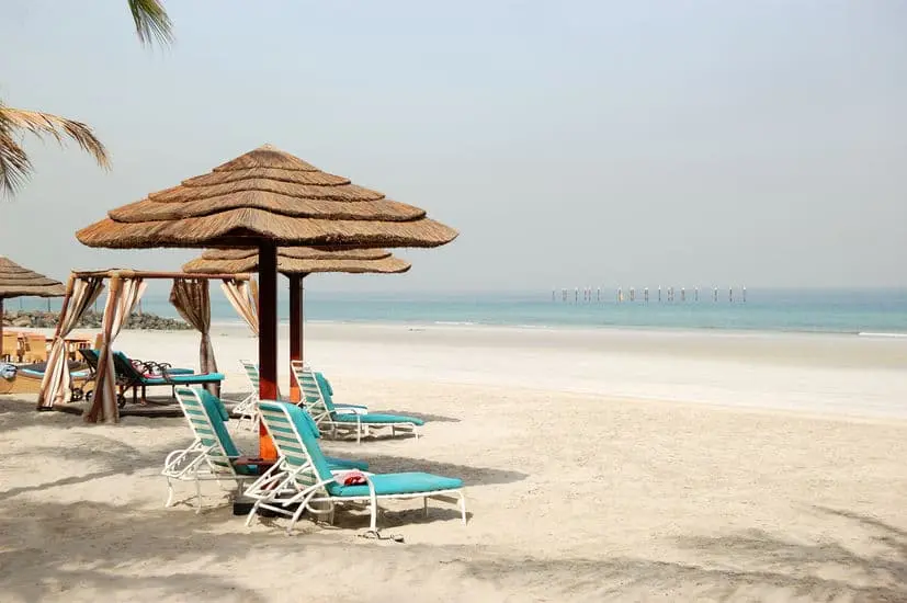 Admire Ajman's Golden Beaches